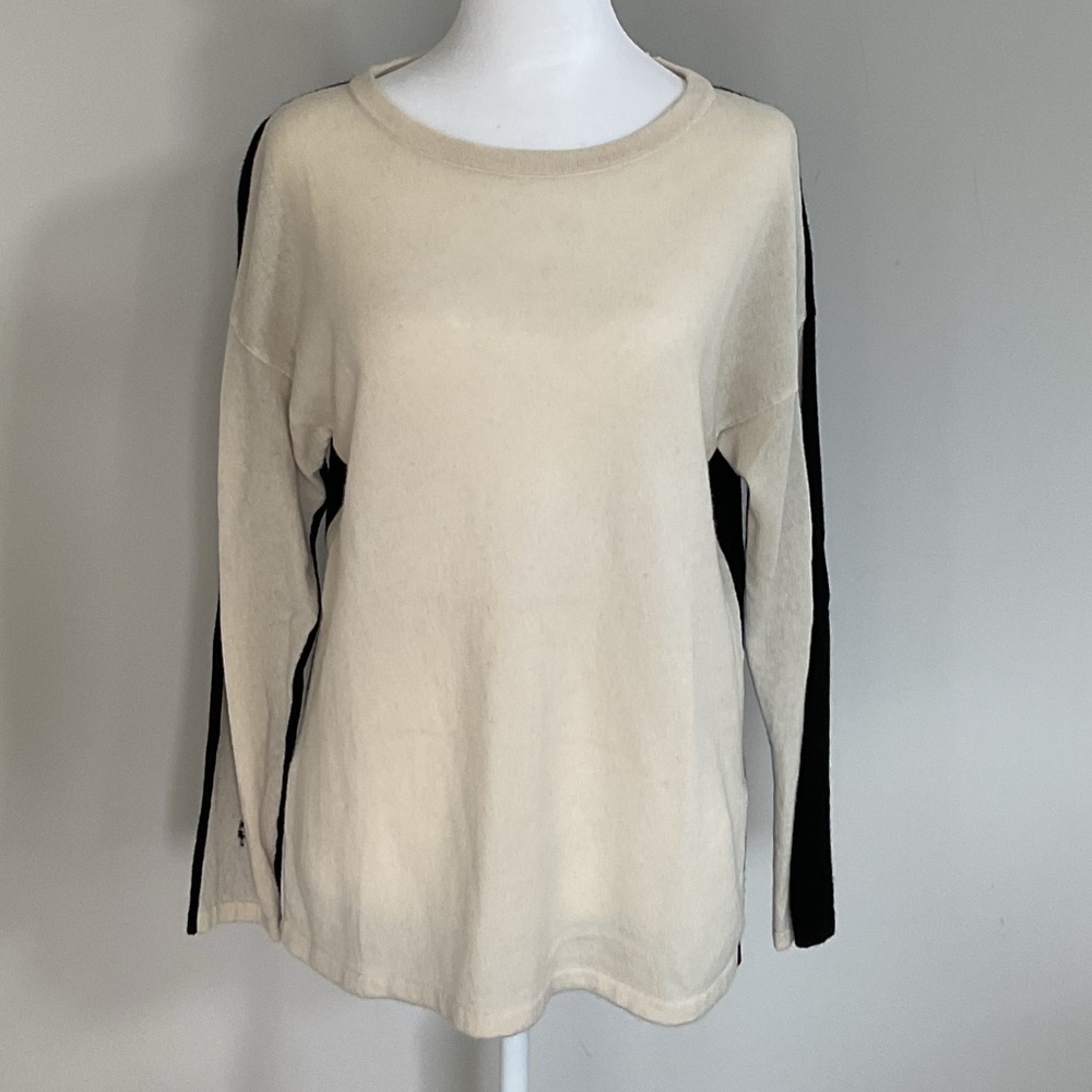 Vince Cashmere Color Block Sweater w/ flaws damage Size XS